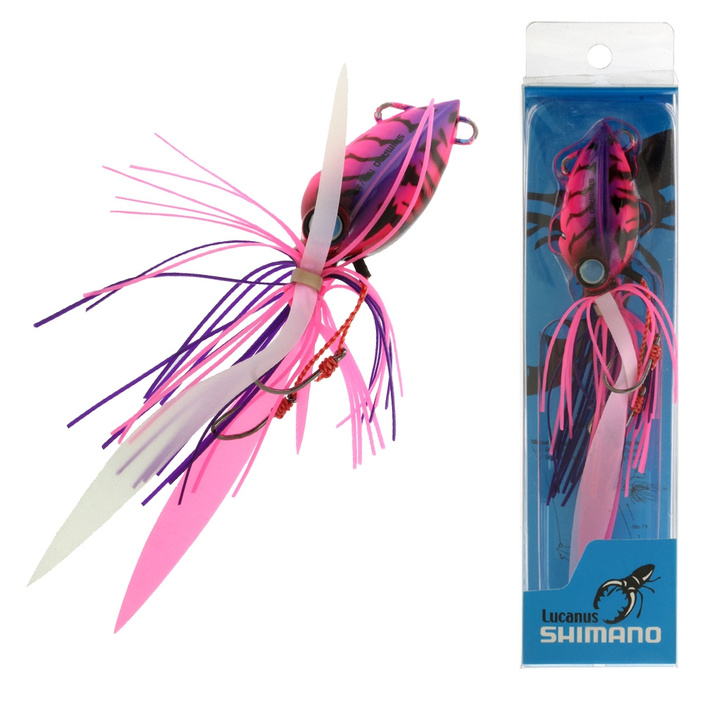 Shimano Lucanus Slow Jig 100g Pink Shrimp