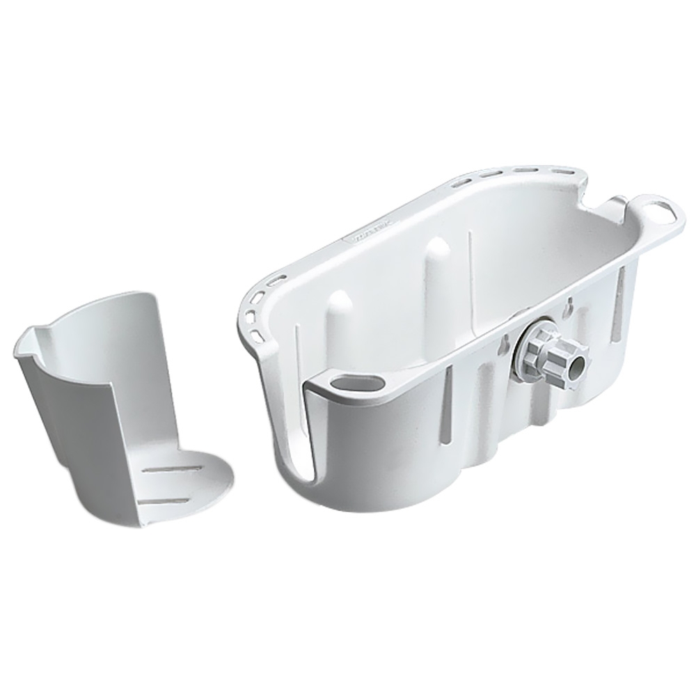 RAILBLAZA StowPod Storage Caddy with StarPort Kit White