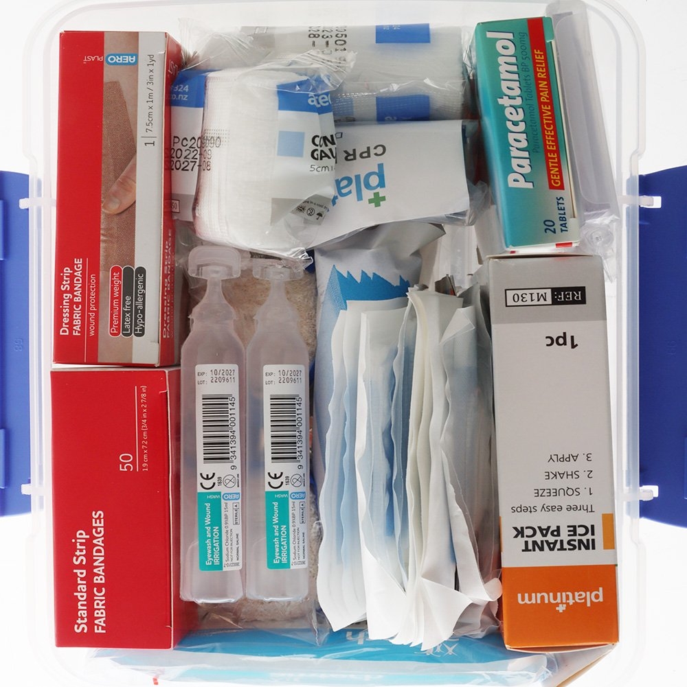 Platinum Marine Coastal 96 Piece First Aid Kit Plastic Case