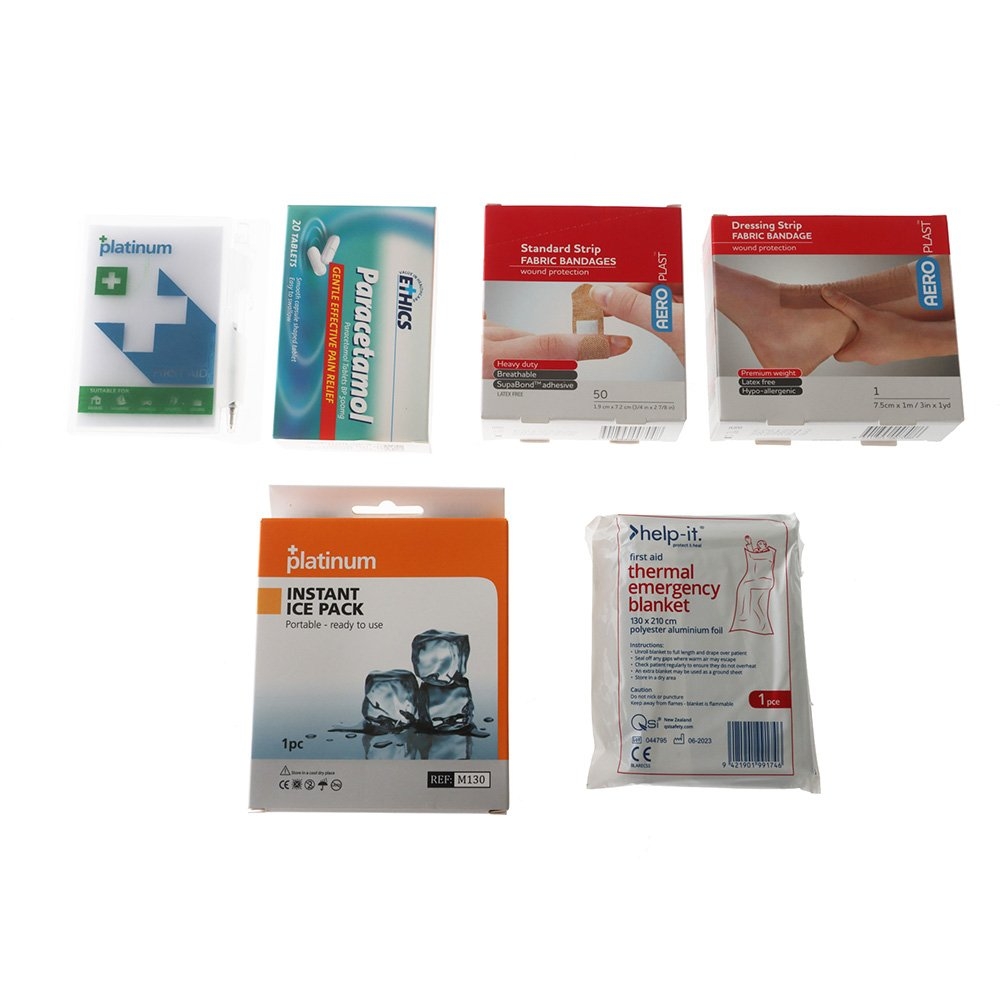 Platinum Marine Coastal 96 Piece First Aid Kit Plastic Case