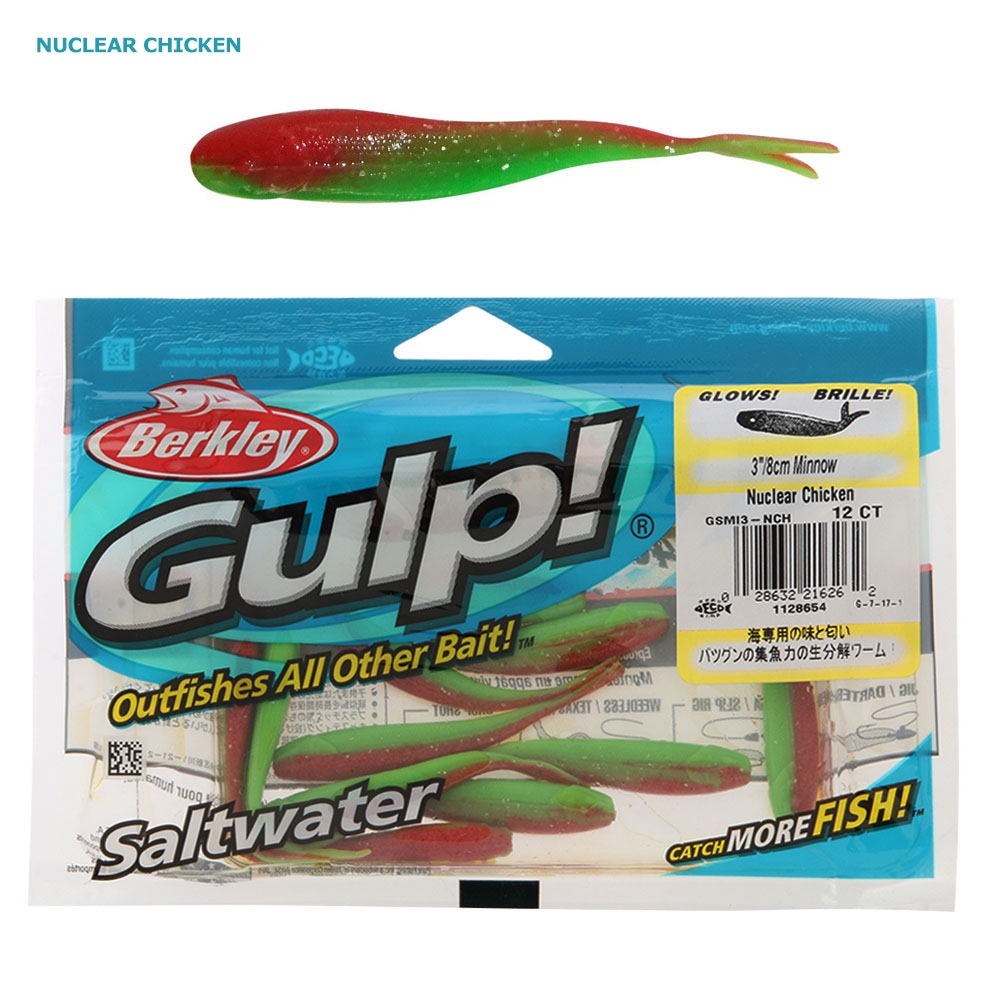 Berkley Gulp Minnow Micro Soft Bait 8cm