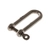 Stainless D-Shackle Long Removable Pin 6mm