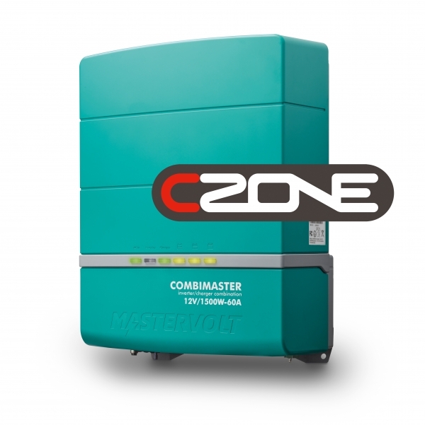 Mastervolt CombiMaster Pure Sine Wave Marine Inverter/Charger 1500W 12VDC to 120VAC