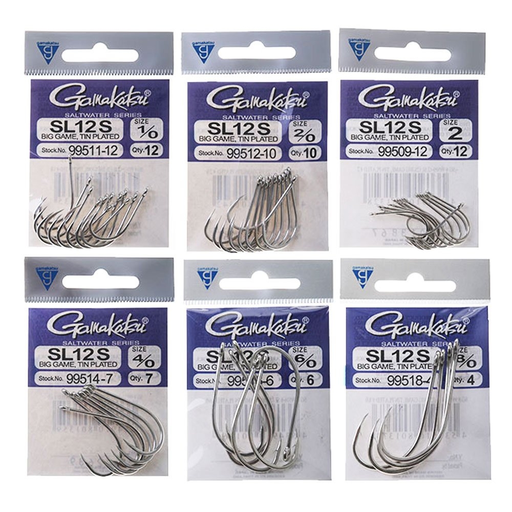 Gamakatsu SL12S Big Game Saltwater Fly Hooks