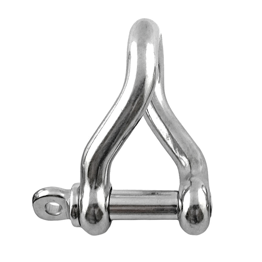 AISI 316 Stainless Steel Twist Shackle Collared Pin 6mm