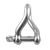 AISI 316 Stainless Steel Twist Shackle Collared Pin 8mm
