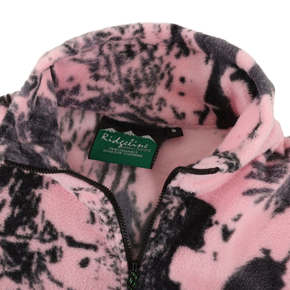 Ridgeline Little Critters 5 Piece Kids Fleece Clothing Pack Pink Camo Age 8