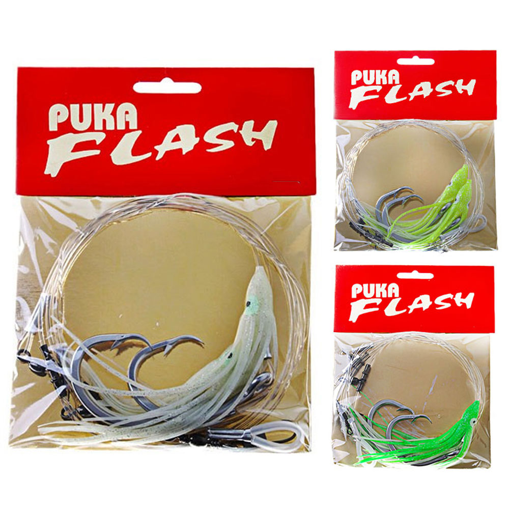 Gamakatsu Puka Flash Octopus Flasher Rig