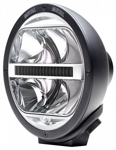 Hella Marine Rallye 4000 LED Satin Black Narrow Beam Driving Lamp