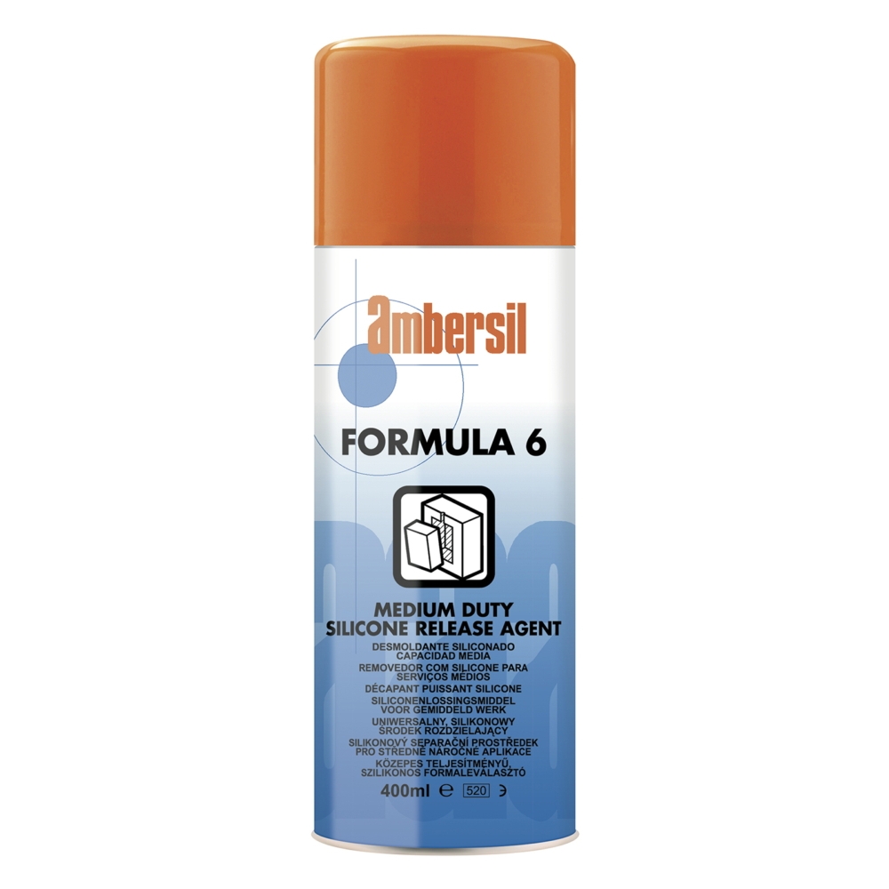 Ambersil Formula 6 Medium Duty Silicone Release Agent 400ml