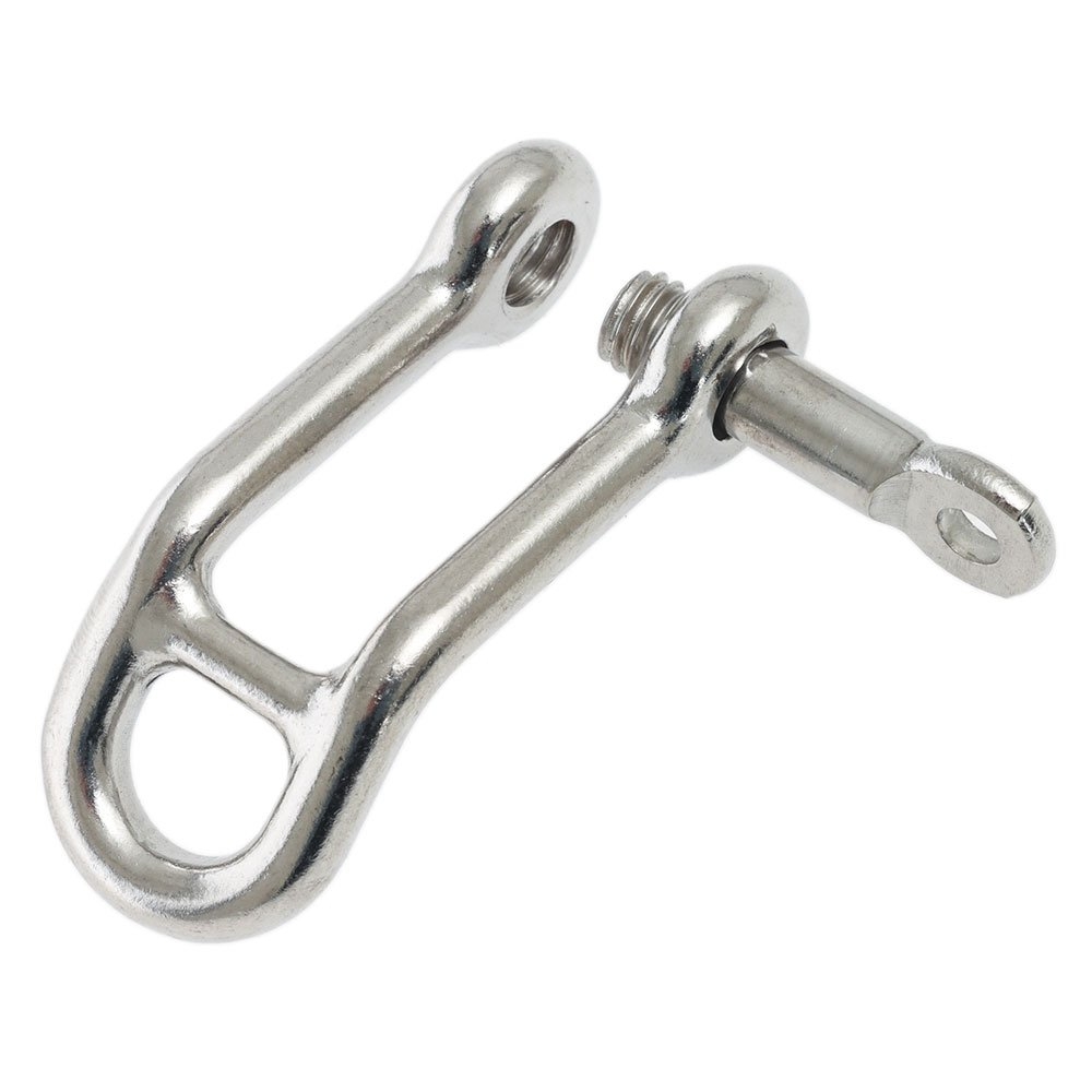 Stainless Steel Halyard Shackle with Locking Pin M6