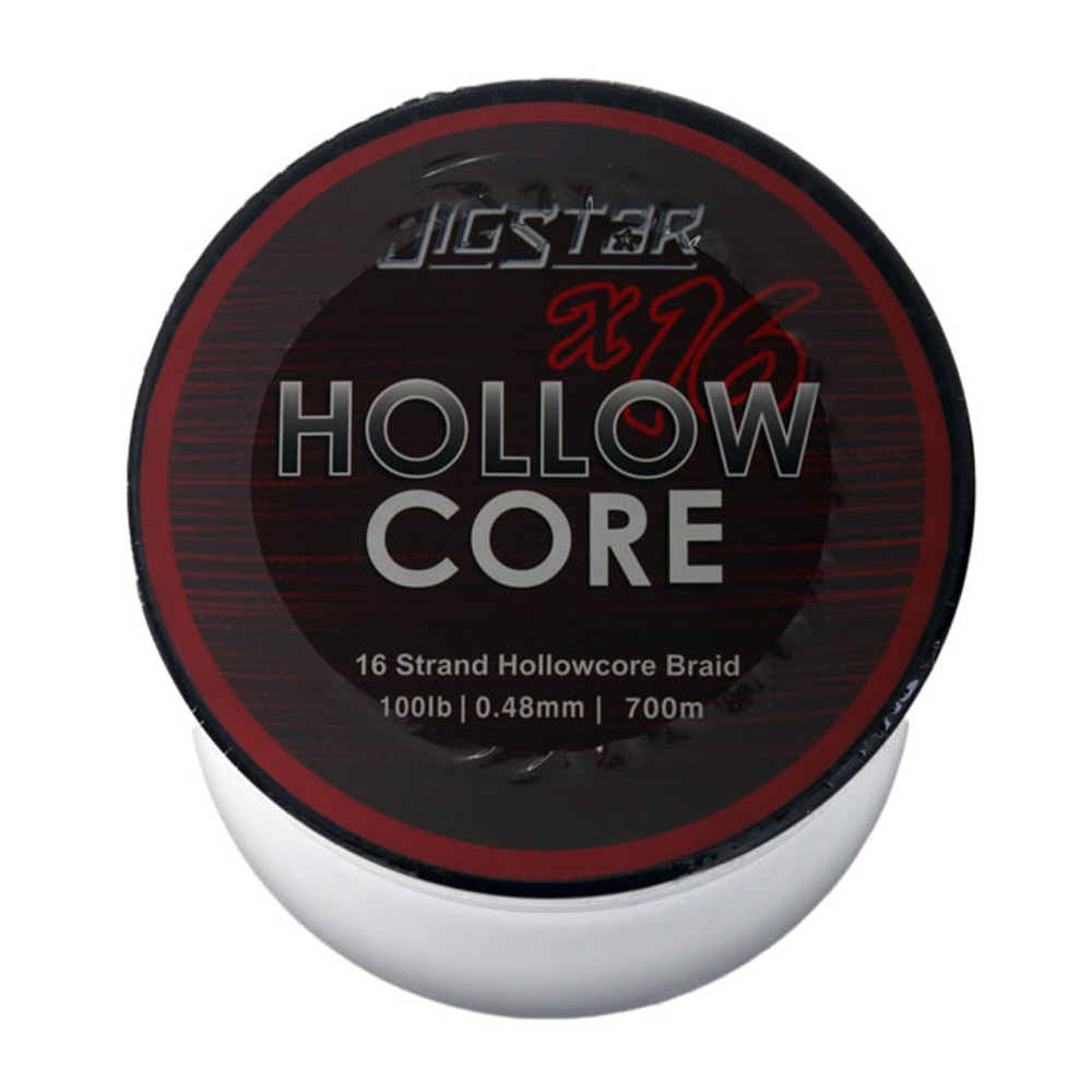 Jig Star X16 Hollow Core Braid White 700m