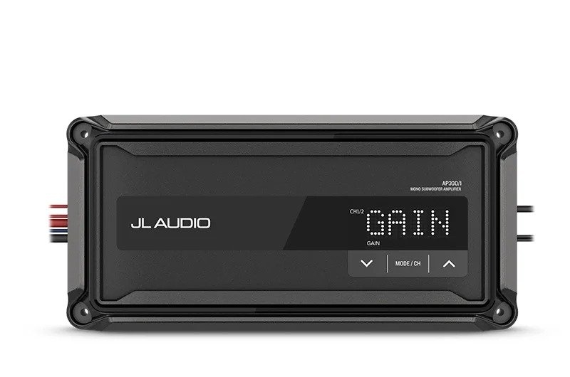 JL Audio AP300/1 Monoblock Compact Marine Subwoofer Amplifier 300W
