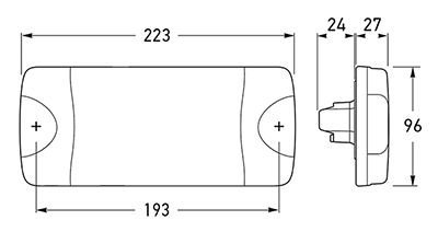 Hella Marine DuraLED Combi-SR with DT Connector
