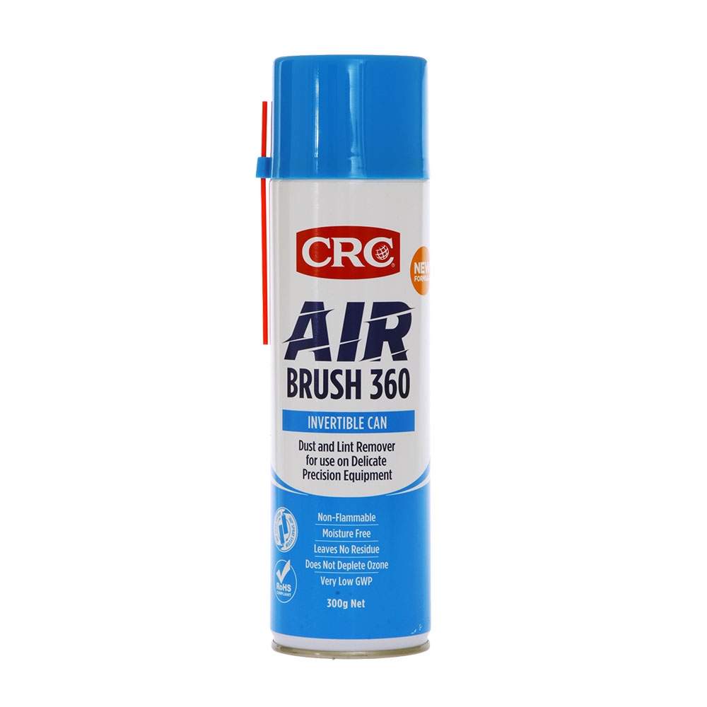 CRC Air Brush 360 Dust and Lint Remover Spray 300g
