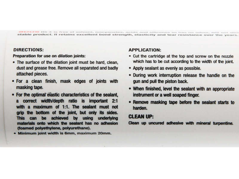 ADOS HS-E High Strength Elastomeric Adhesive 400g White