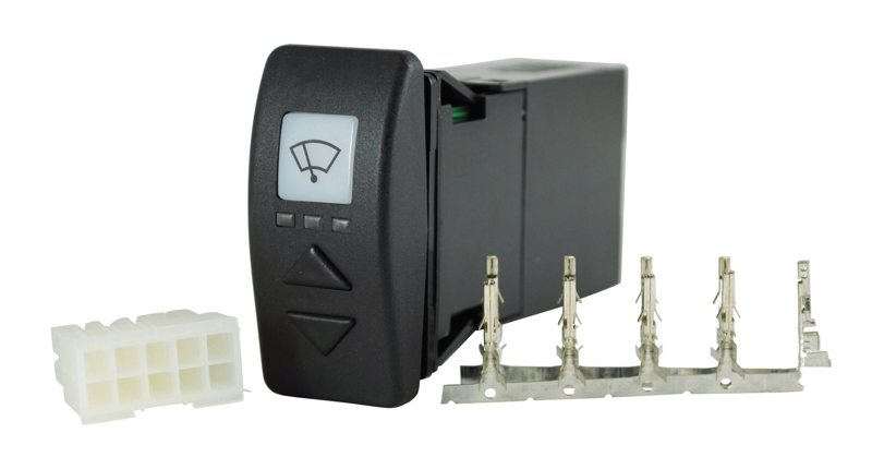 Attwood Single Motor Intelligent Wiper Switch 12/24V