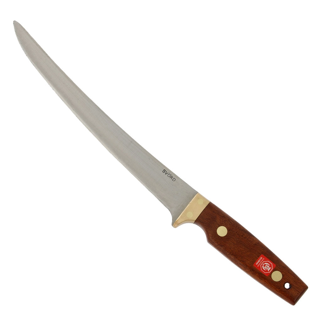 Svord Deluxe Sport Filleting Knife with Wooden Handle 23cm Svord Deluxe Sport Filleting Knife with Wooden Handle 23cm