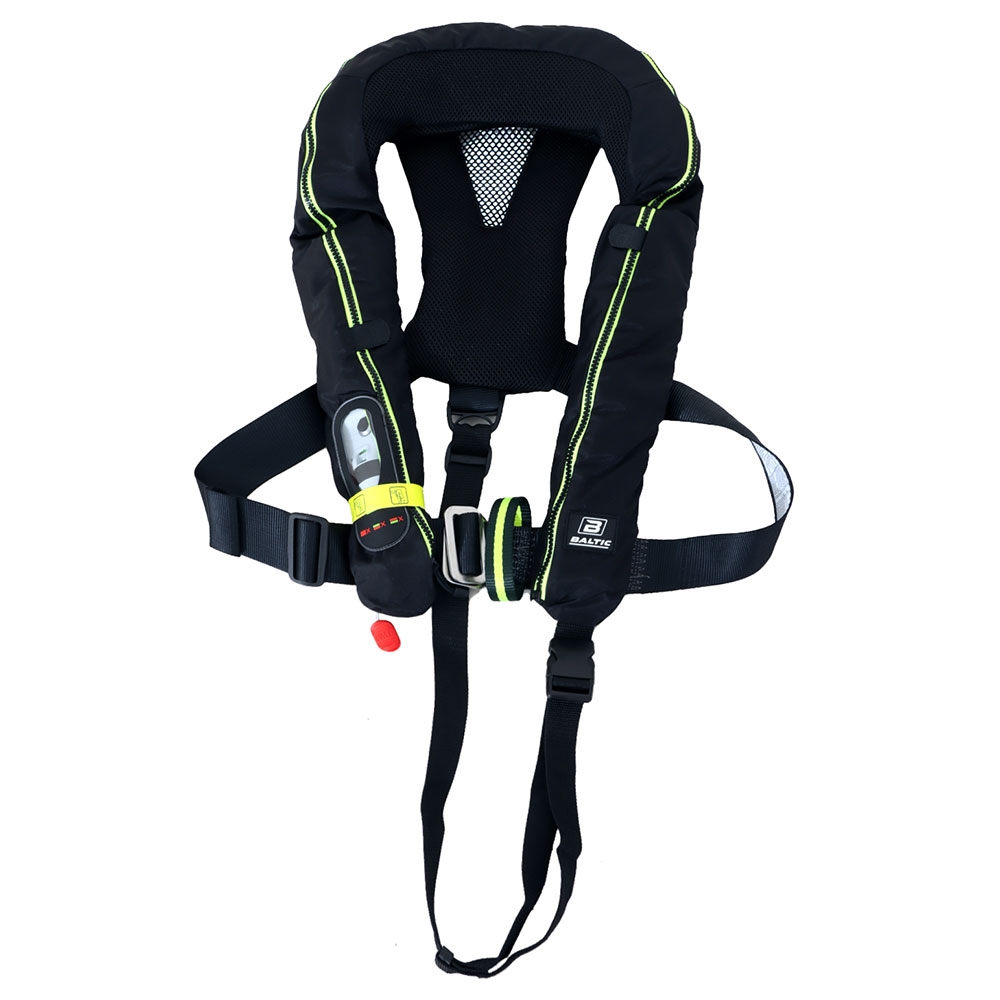 Baltic Legend Automatic Inflatable Life Jacket with Harness Black 40-120kg