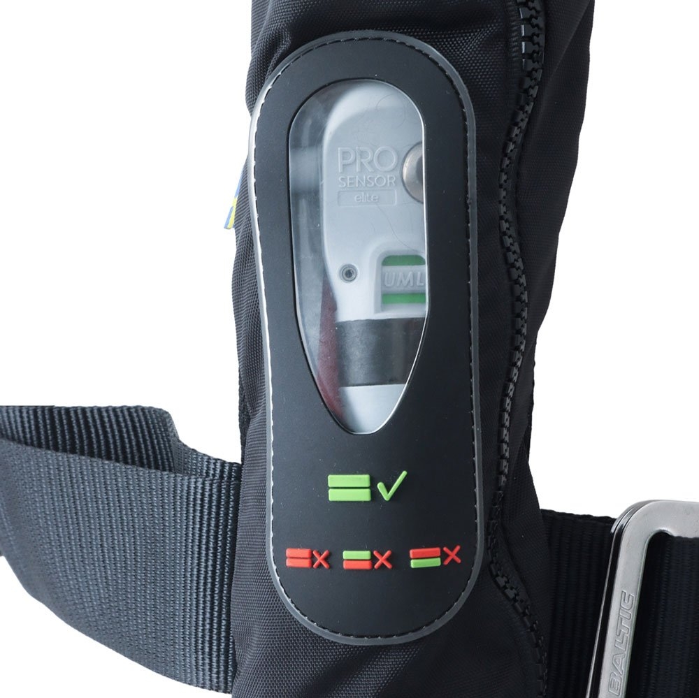Baltic Legend 165N SLA Auto Inflatable Life Jacket with Harness Black 40-120kg