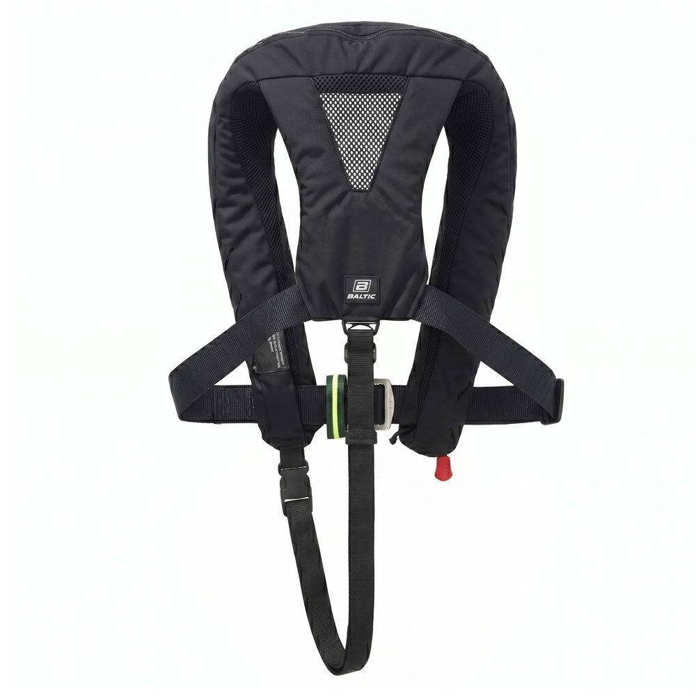 Baltic Legend 165N SLA Auto Inflatable Life Jacket with Harness Black 40-120kg