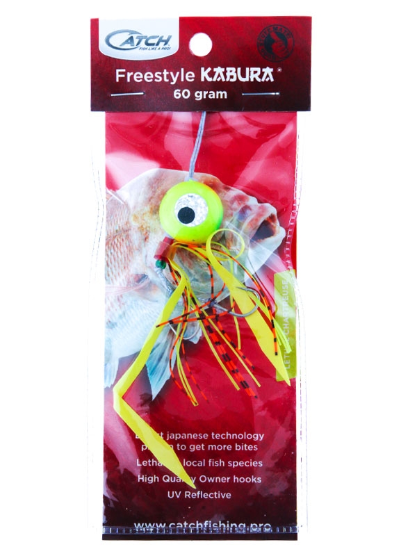 Catch Freestyle Kabura Jig 60g Chartreuse