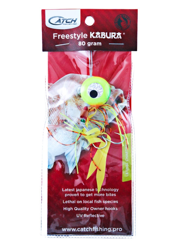 Catch Freestyle Kabura Jig 80g Chartreuse