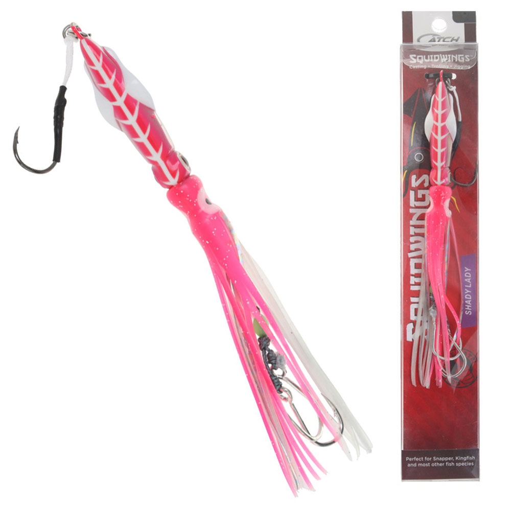 Catch Squidwings Inchiku Skirted Jig 80g Shady Lady