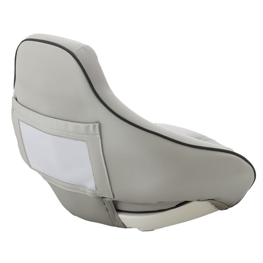 BLA Sportsman Helm Boat Seat Grey/Charcoal