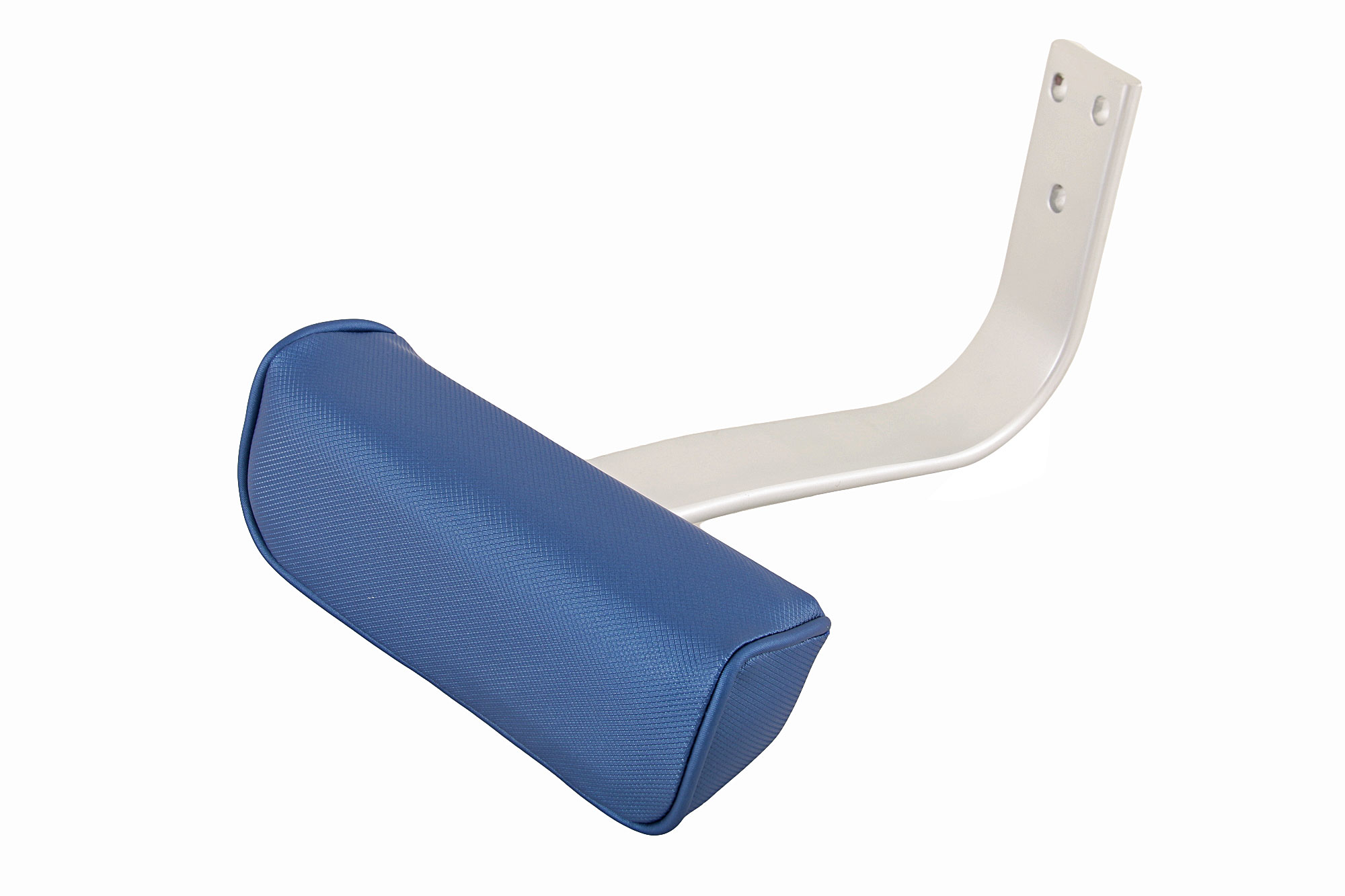 BLA Deluxe Upholstered Boat Seat Arm Rests Blue/Grey
