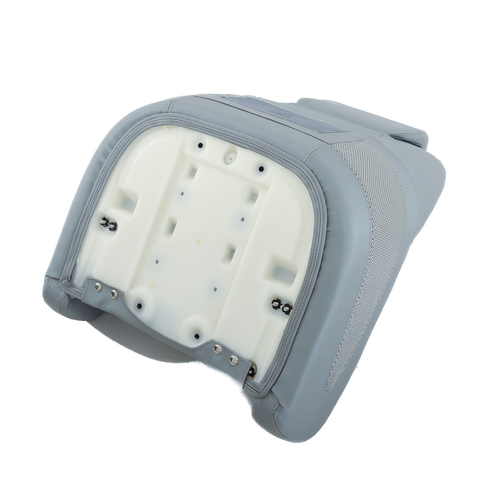 BLA High Back Captain's Seat Pewter with Dark Silver Trim