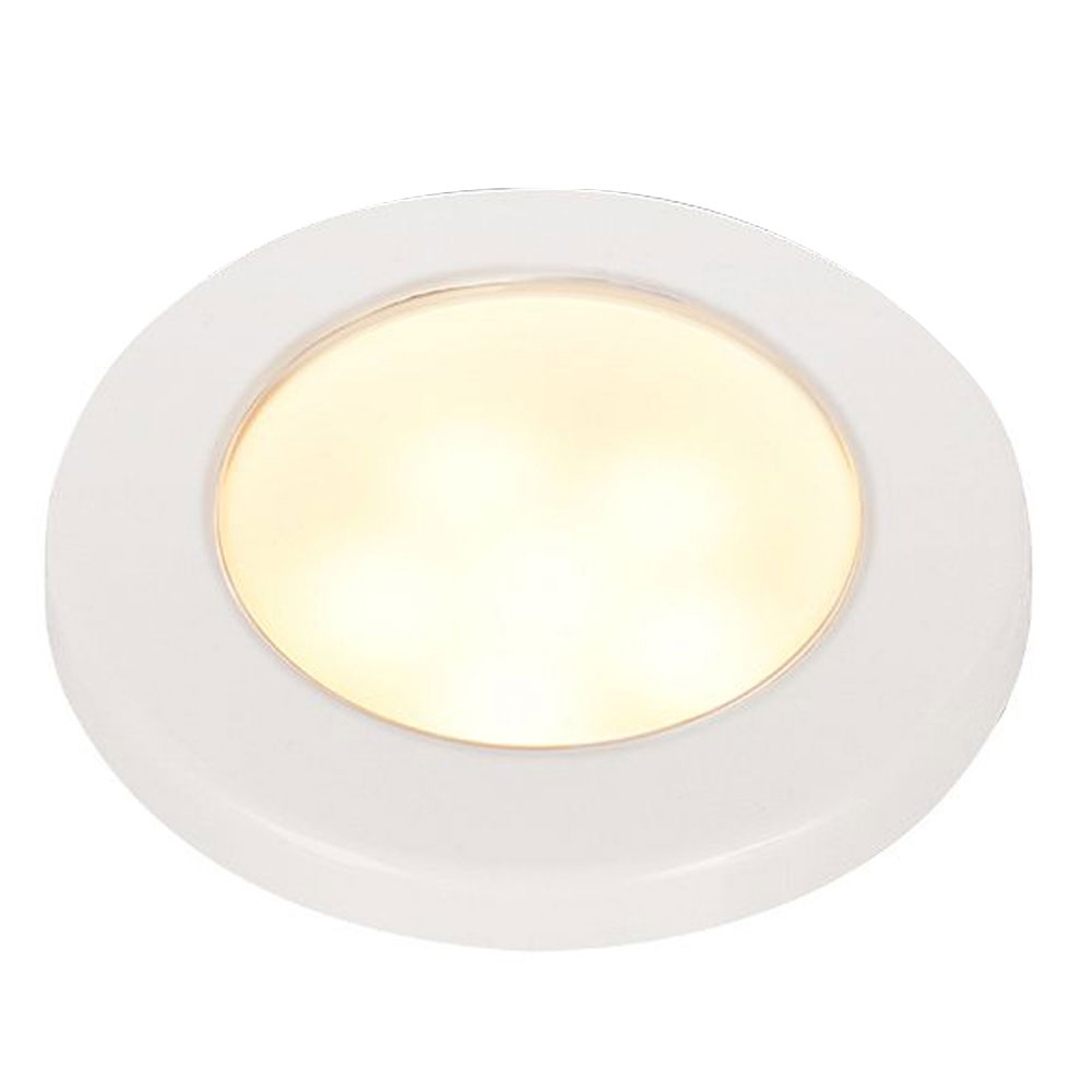 Hella Marine EuroLED 75 Down Light Warm White 316 Stainless Steel Rim 12v