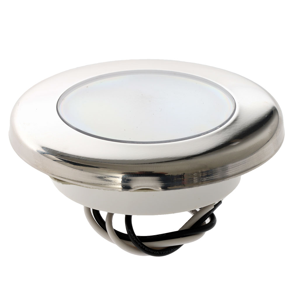 Hella Marine EuroLED 75 LED Down Light White 190lm - Polished Stainless Steel 12v