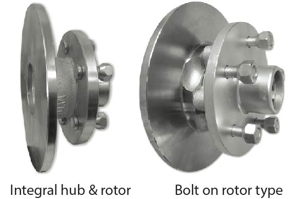 Trojan 275mm Stainless Steel Disc Hub Kit 5 x 120mm x 7-1/2in