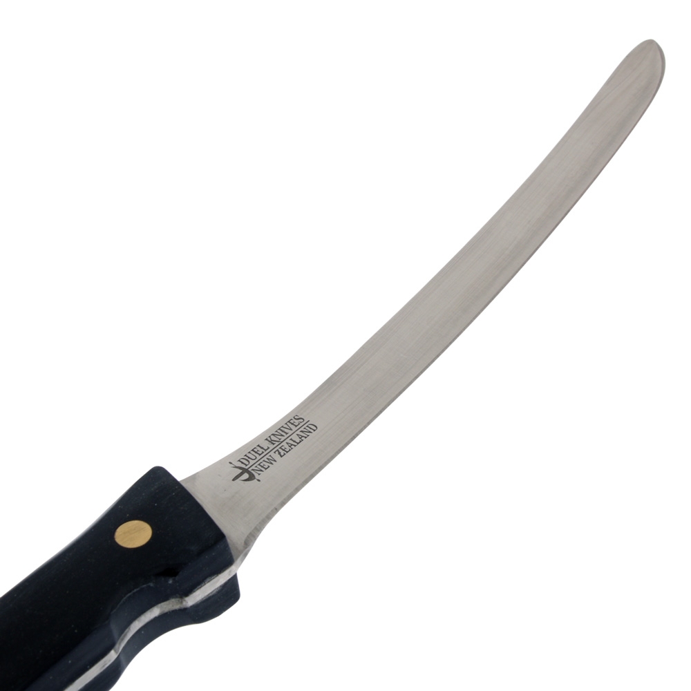 Duel Knives Acrylic Handle Fillet Knife with Sheath 23cm