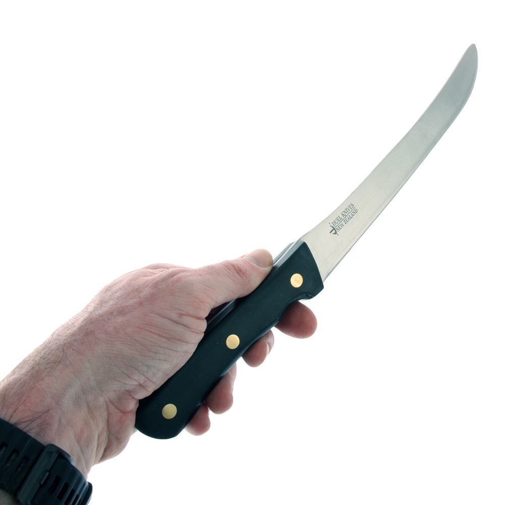 Duel Knives Acrylic Handle Fillet Knife with Sheath DK9B 21.6cm