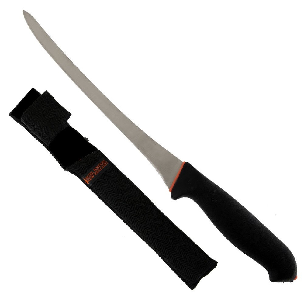 Duel Knives DK1 Stainless Fillet Knife with Sheath 23cm