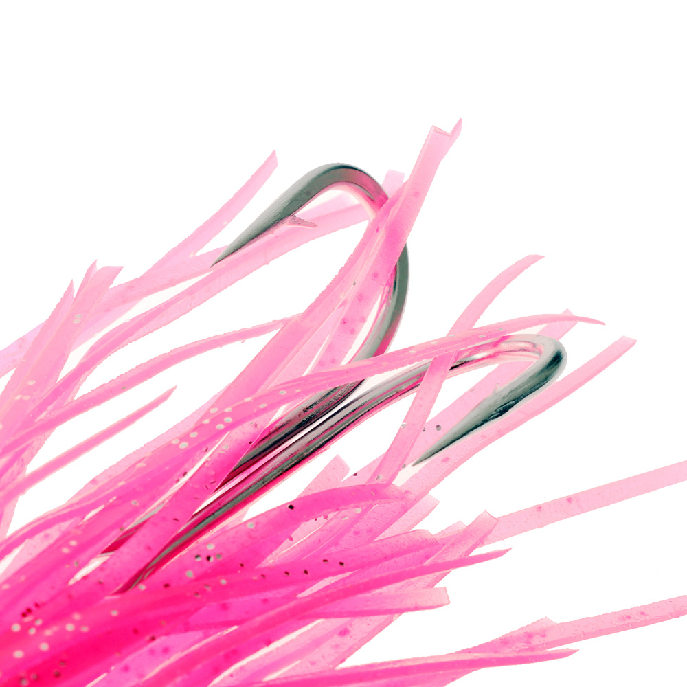 Tuna Bungee Pack Rigged with Pink Hex Head Lure