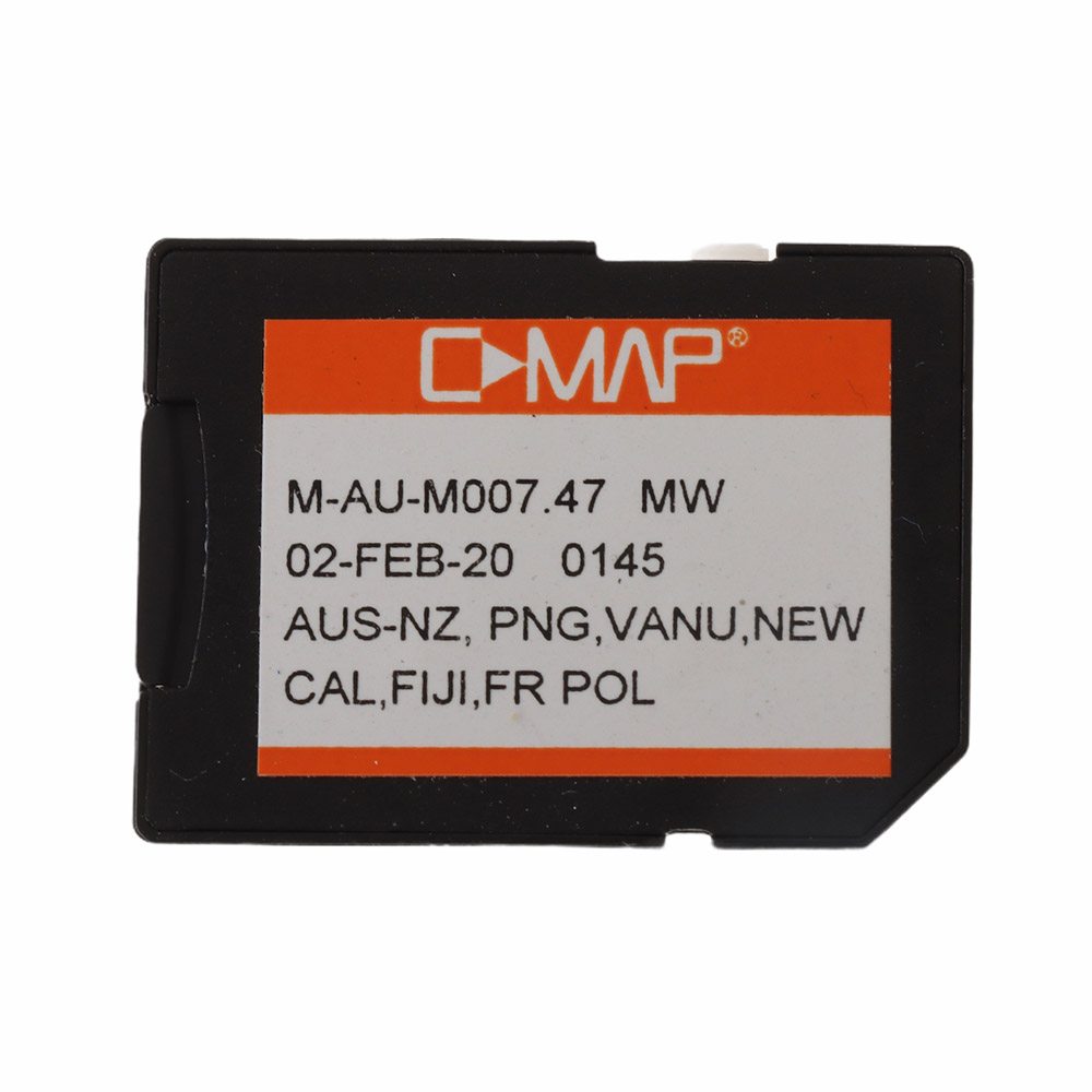 C-MAP MAX Mega Wide Chart Card NZ/AU/PNG/VANU/NEW CAL/FIJI/FR POL SD Card