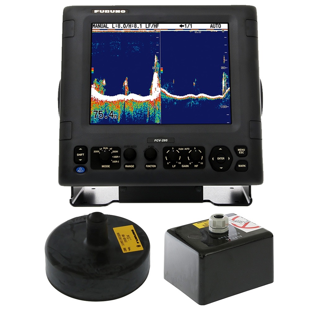 Furuno FCV-295 Fishfinder with 2Kw Transducers