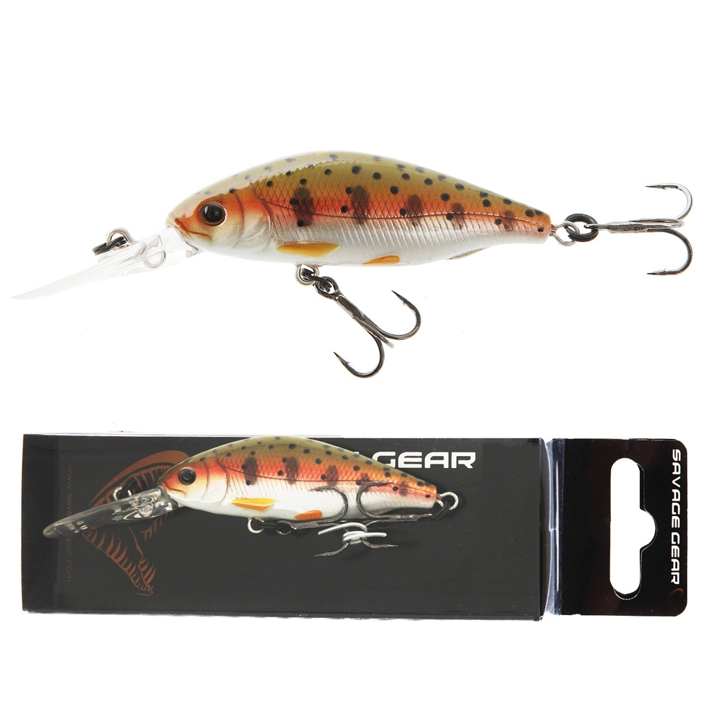 Savage Gear Prey Diving Lure 6.3cm 8g Rainbow Smolt