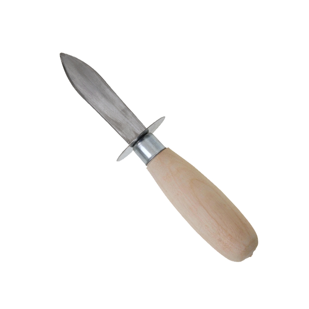 Holiday Oyster Knife with Wooden Handle 17cm