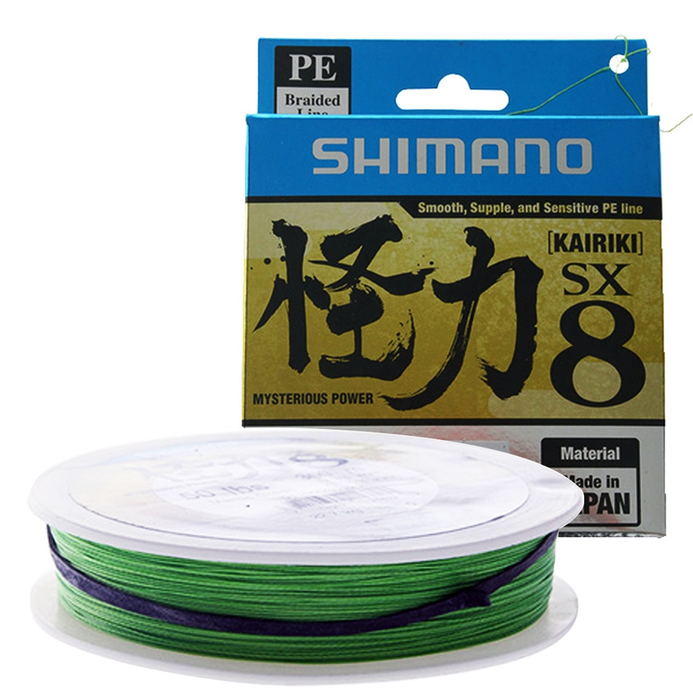 Shimano Kairiki SX8 Braid Mantis Green 300m