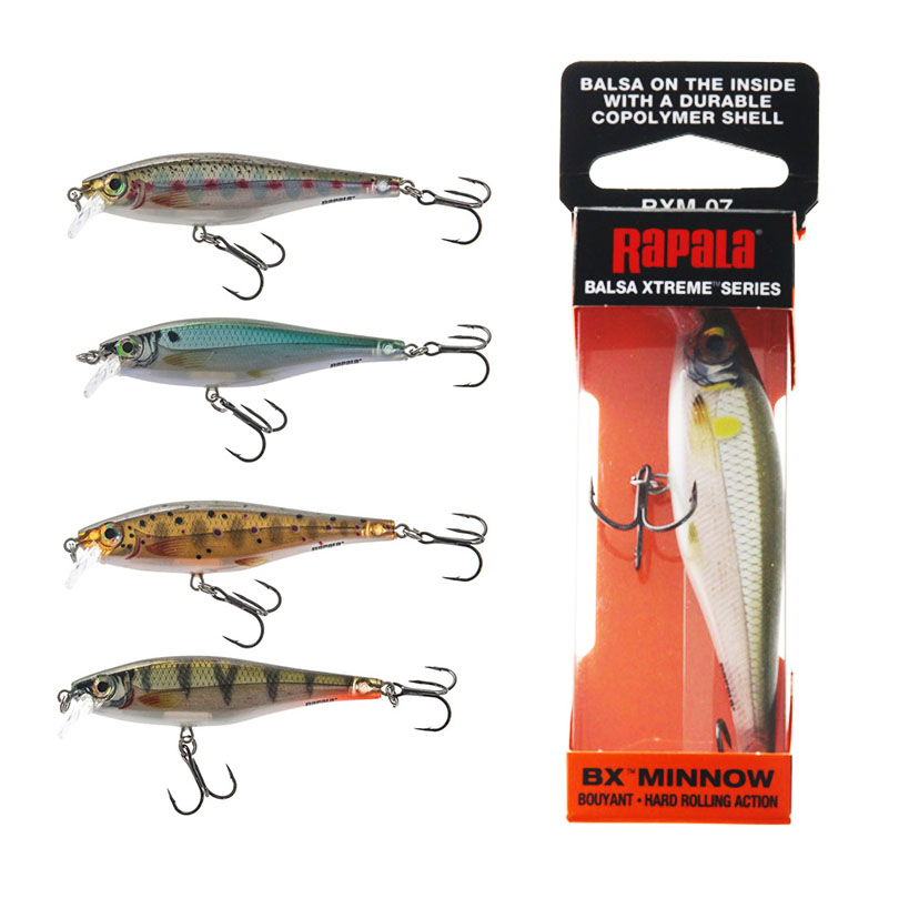 Rapala BX Trolling Minnow Lure 70mm 