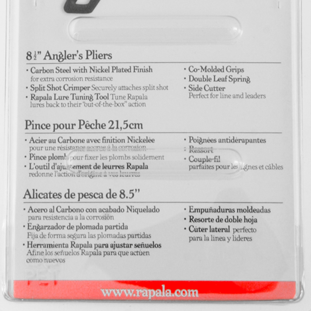 Rapala Salt Anglers Pliers 8.5in