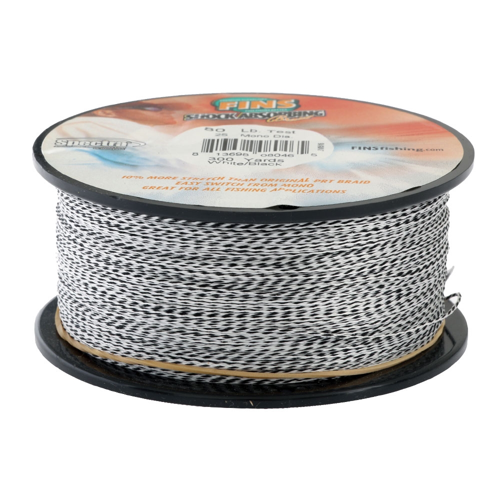 FINS Shock Absorbing Spectra Braid 300yd 80lb