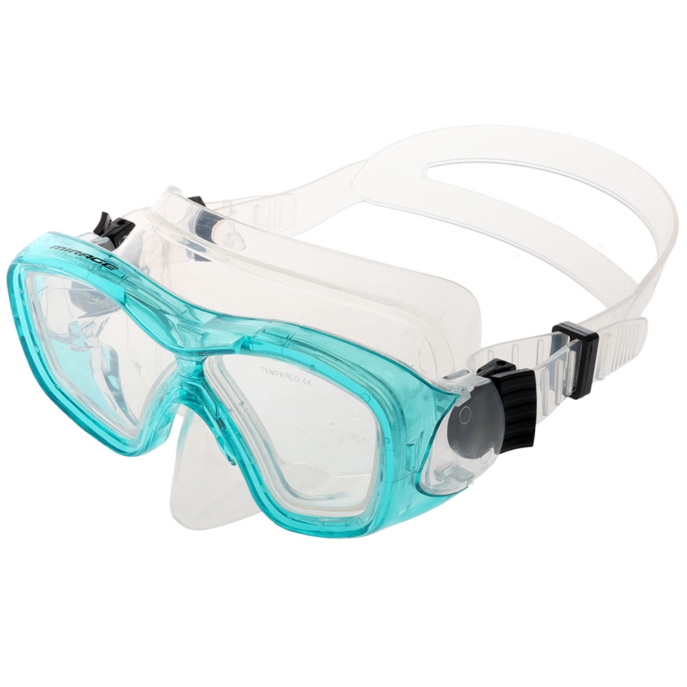 Mirage Cruise Adult Silicone Dive Mask Green