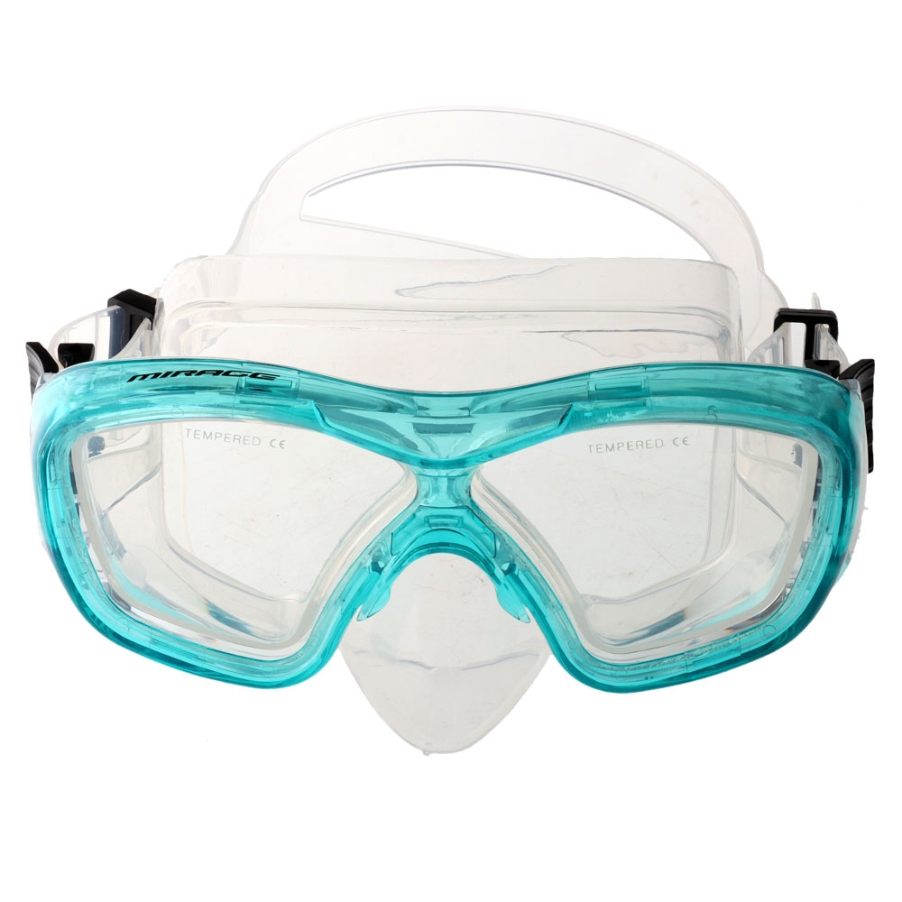 Mirage Cruise Adult Silicone Dive Mask Green