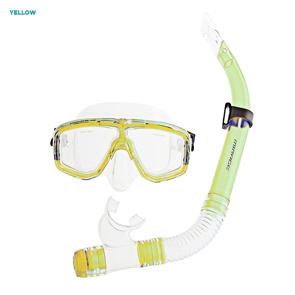 Mirage Cruise Adult Silicone Dive Mask and Snorkel Set