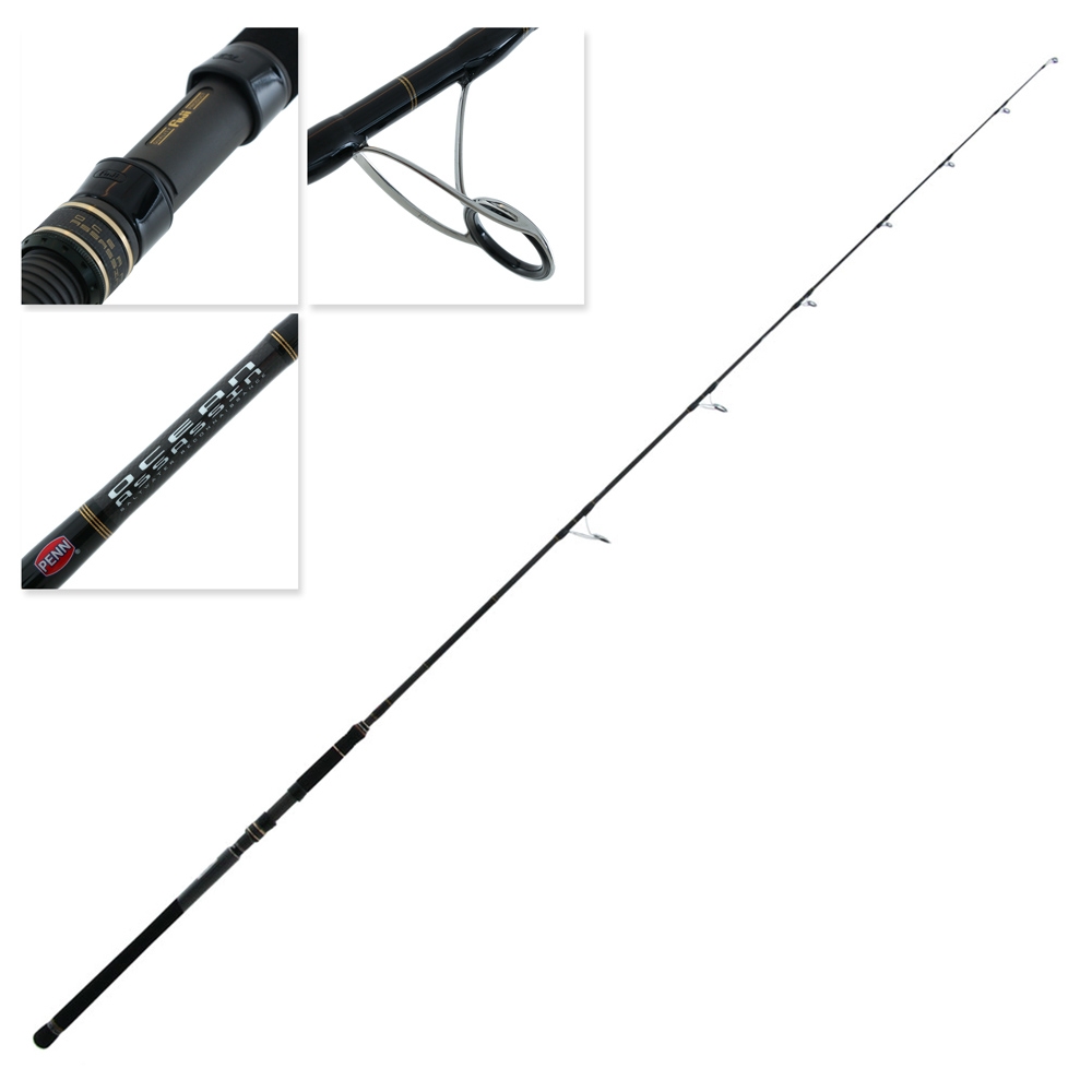 PENN Ocean Assassin 742MH Spinning Soft Bait Rod 7ft 4in PE2-4 2pc
